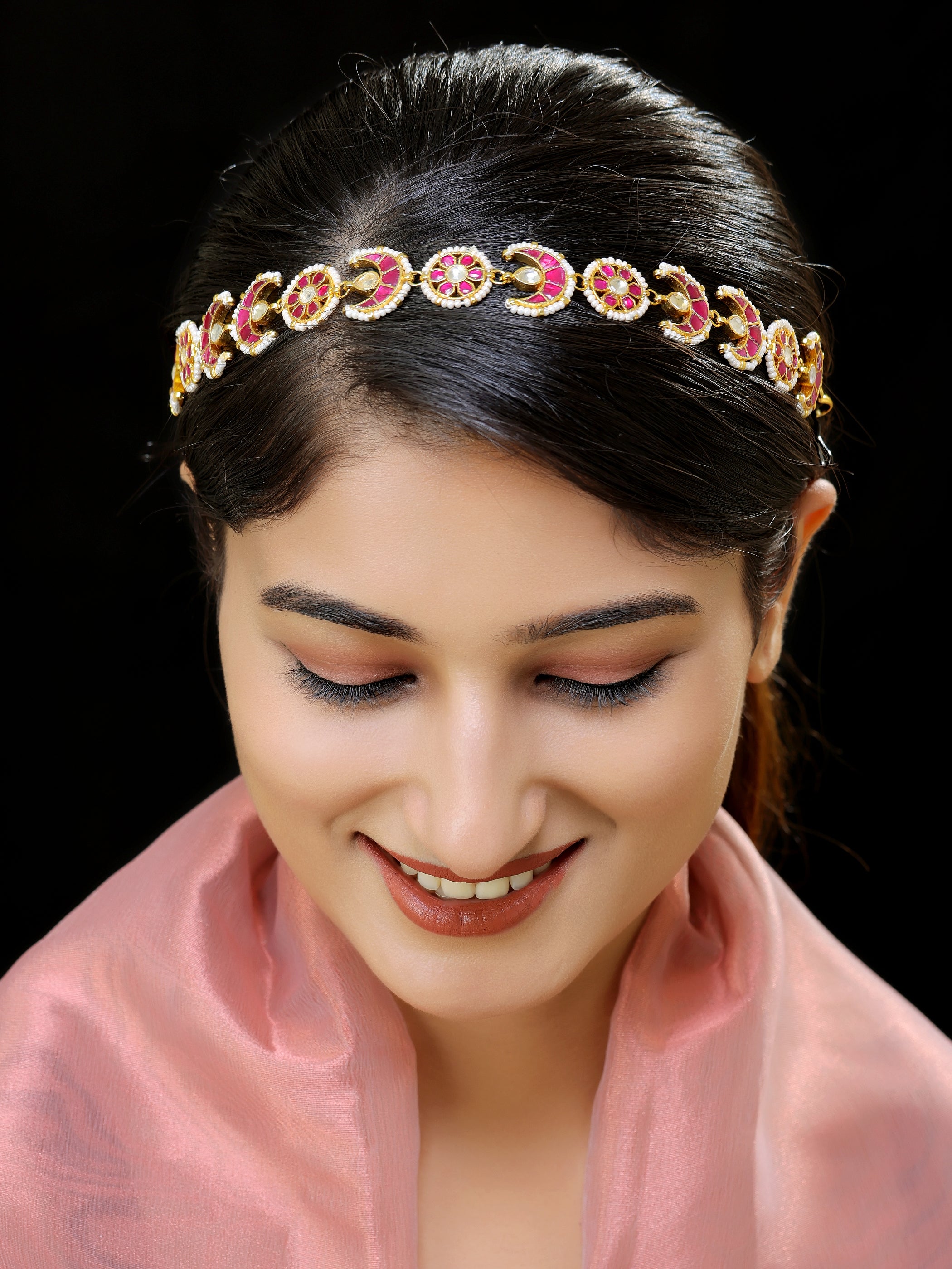 Kundan hairband ( outlet sheeshphool)