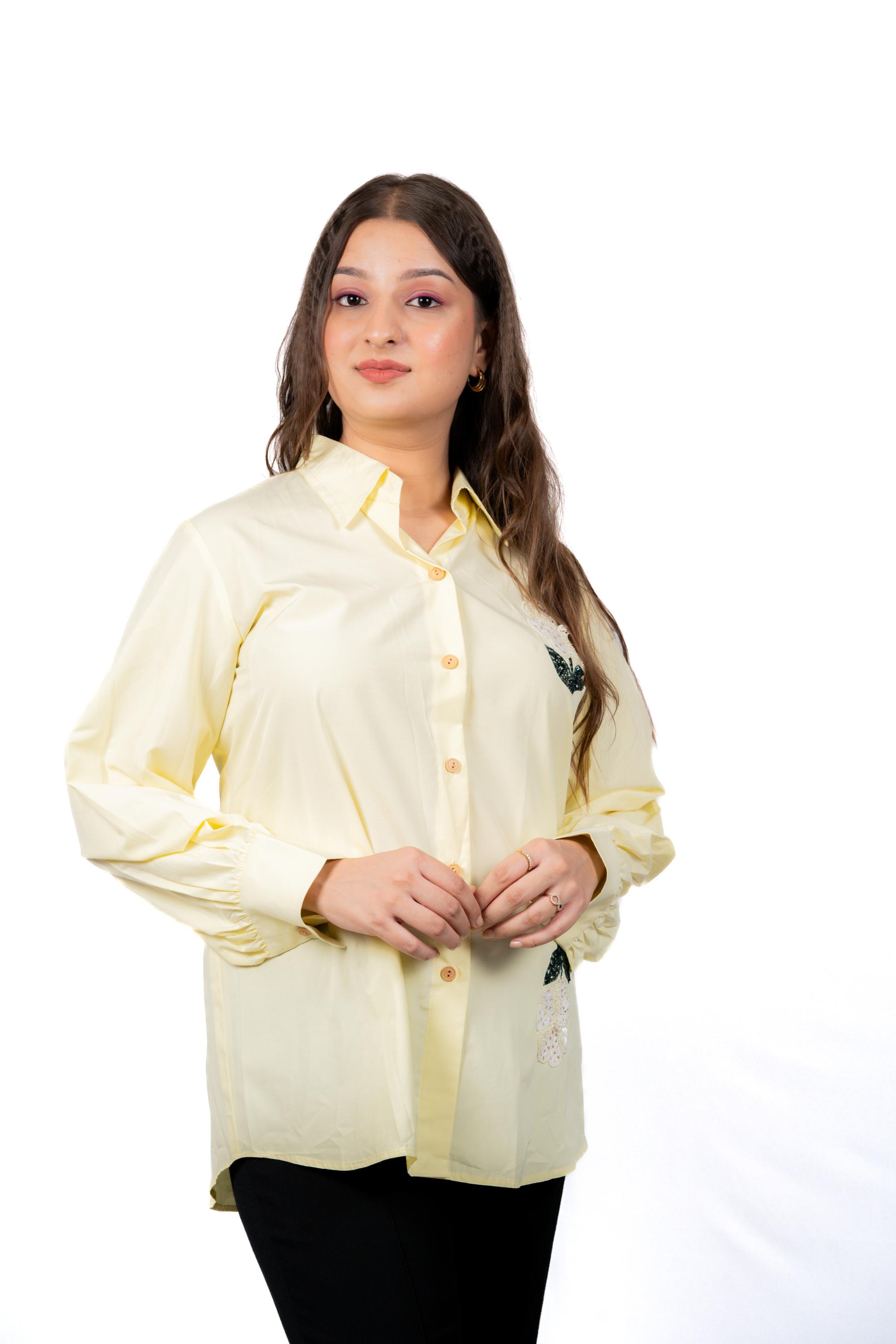 YELLOW FLORA SHIRT