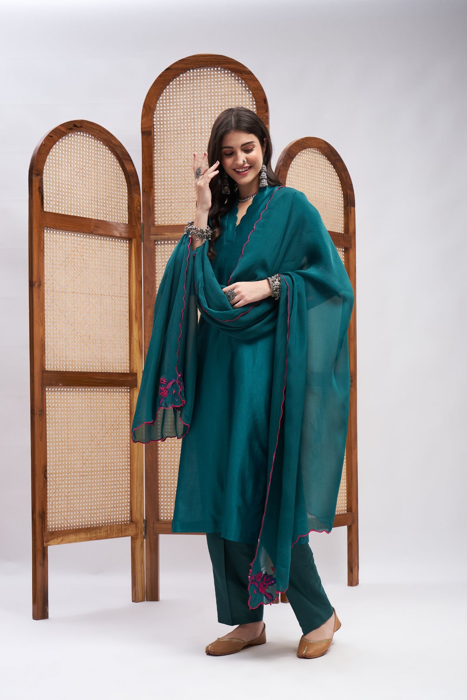 Resham Kurta Set