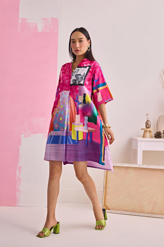 Technicolor Homescape Easy Dress