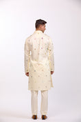 Load image into Gallery viewer, Ivory Akshar Kurta Pant Set
