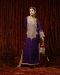 Load image into Gallery viewer, Purple & Orange Kurta Kaftan
