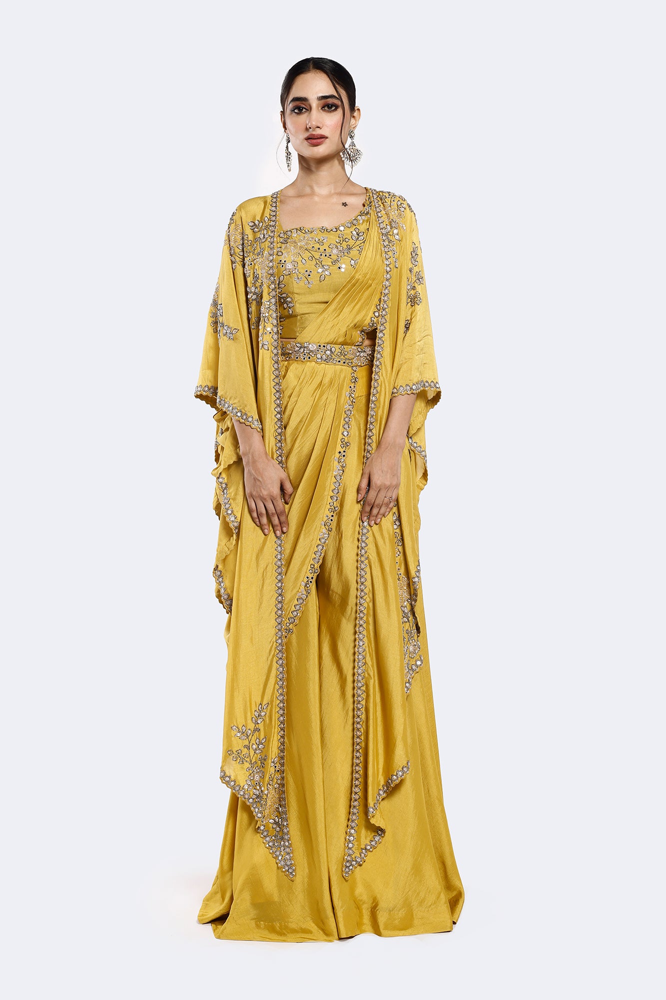 Kaftan Silk Drape Saree