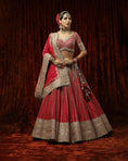 Load image into Gallery viewer, Musk Rose lehenga set
