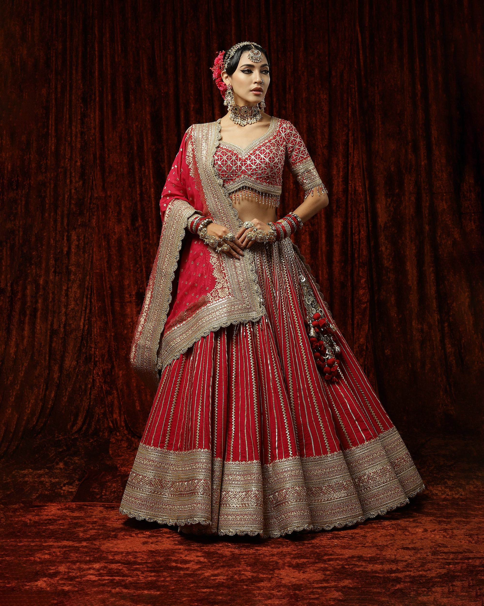 Musk Rose lehenga set