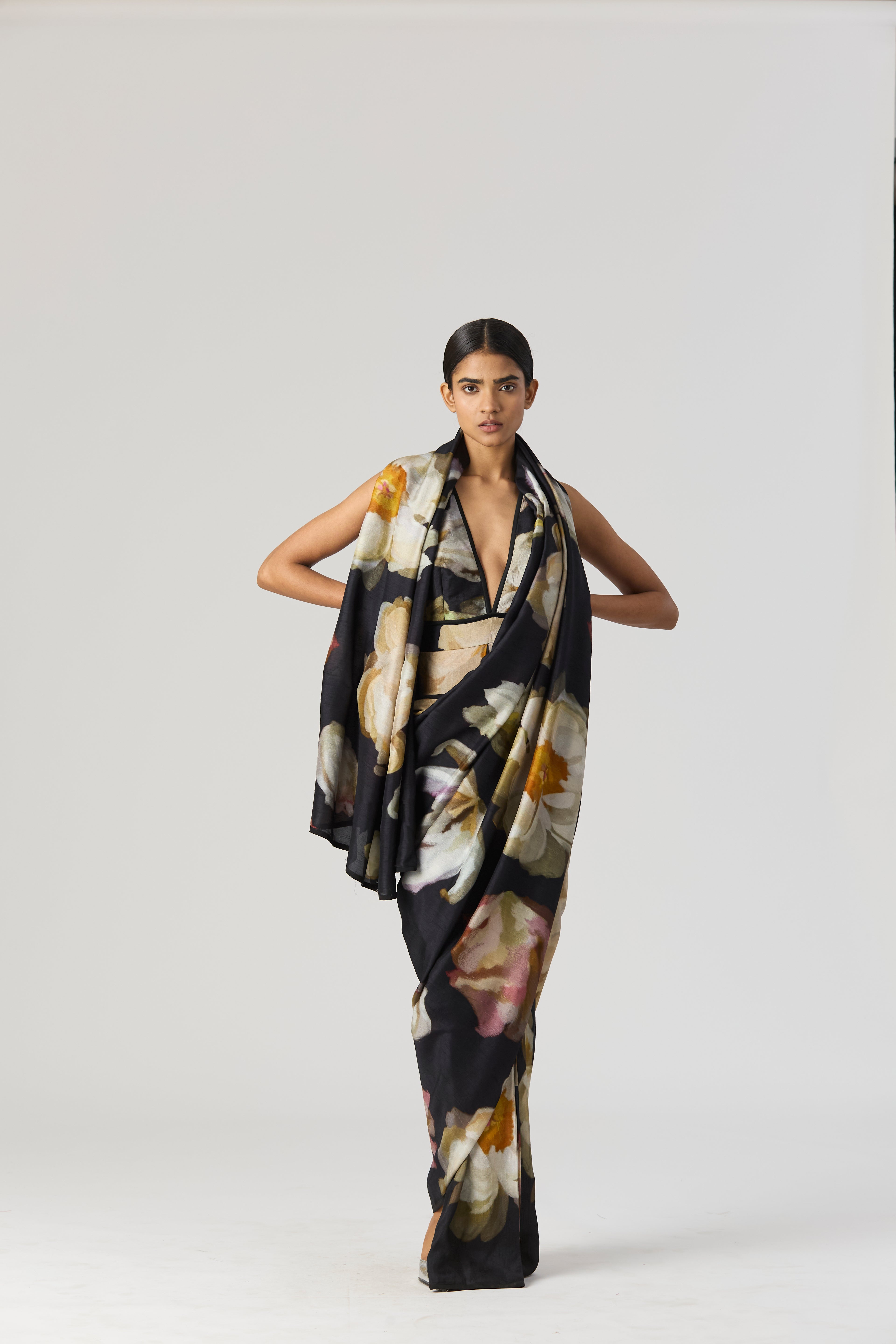 Viva Fiori Pre-Draped Saree