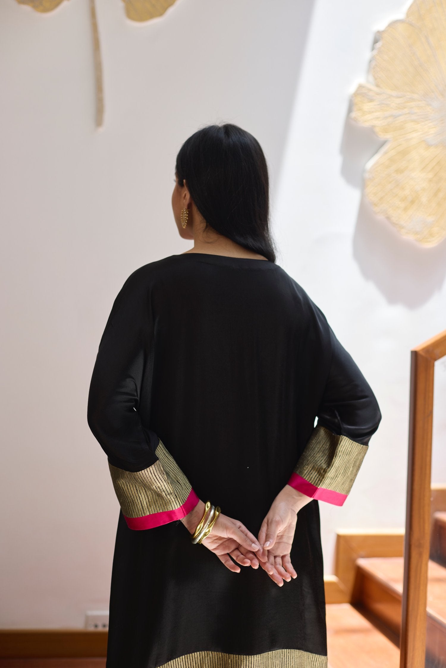 Heena Kaftan - Black