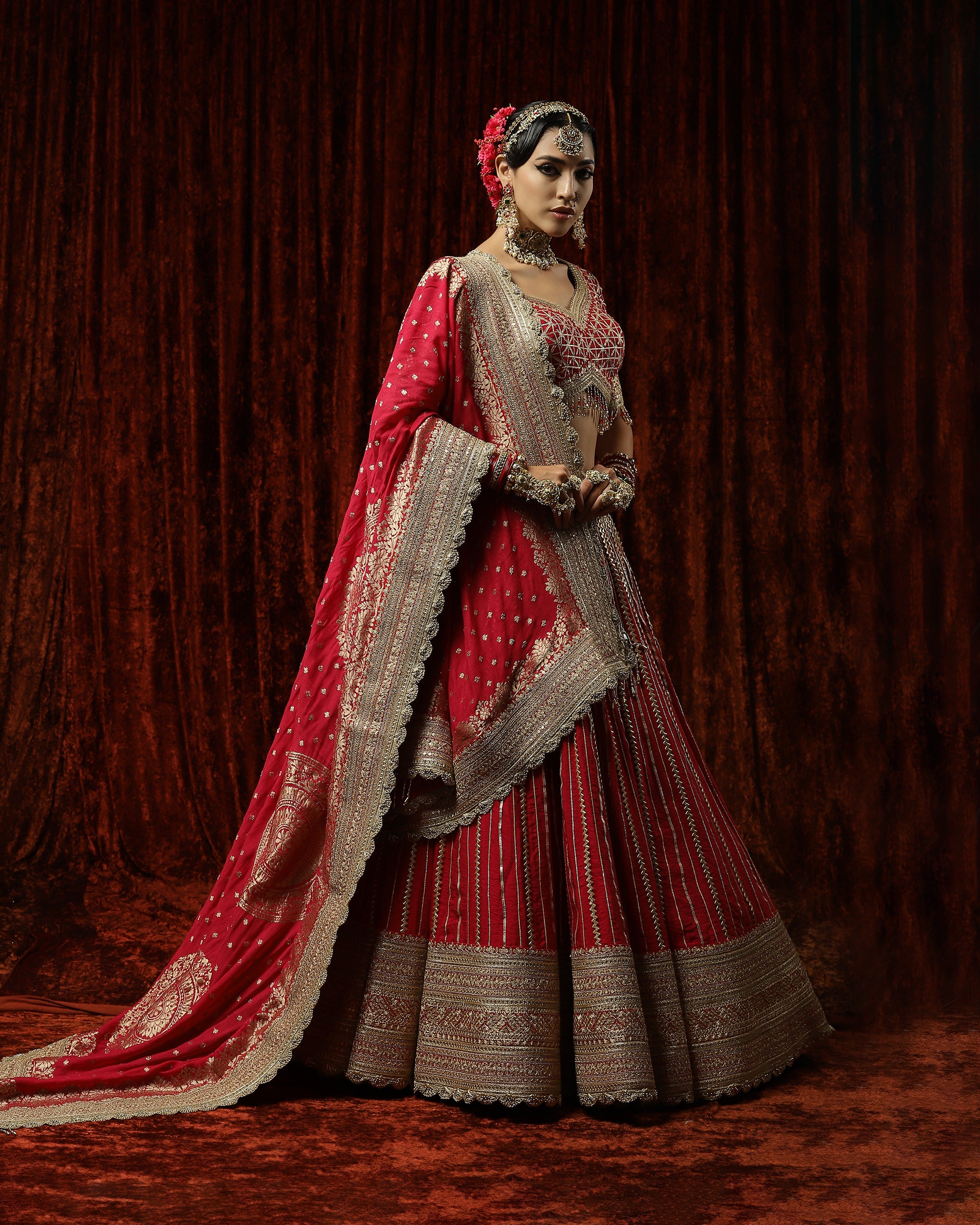 Musk Rose lehenga set