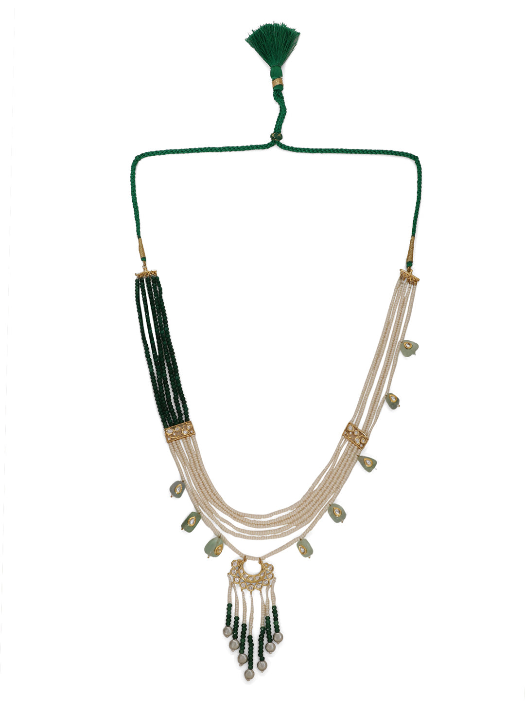 Le Eos Pearl & Kundan Necklace