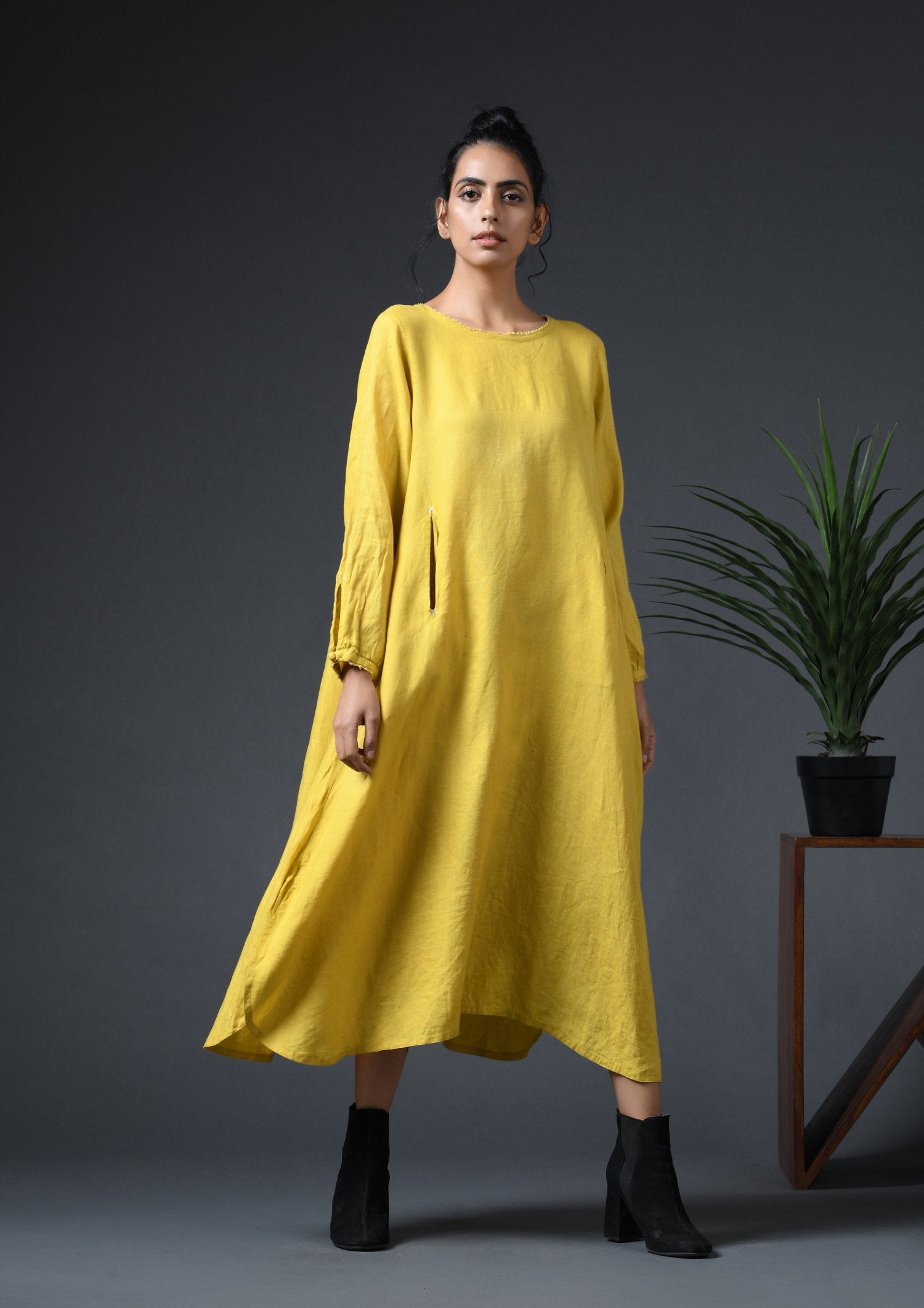 Lily Dress- Yellow