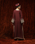 Load image into Gallery viewer, Maroon & Red Kurta Kaftan
