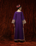 Load image into Gallery viewer, Purple & Orange Kurta Kaftan
