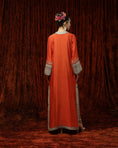 Load image into Gallery viewer, Orange & Maroon Kurta Kaftan
