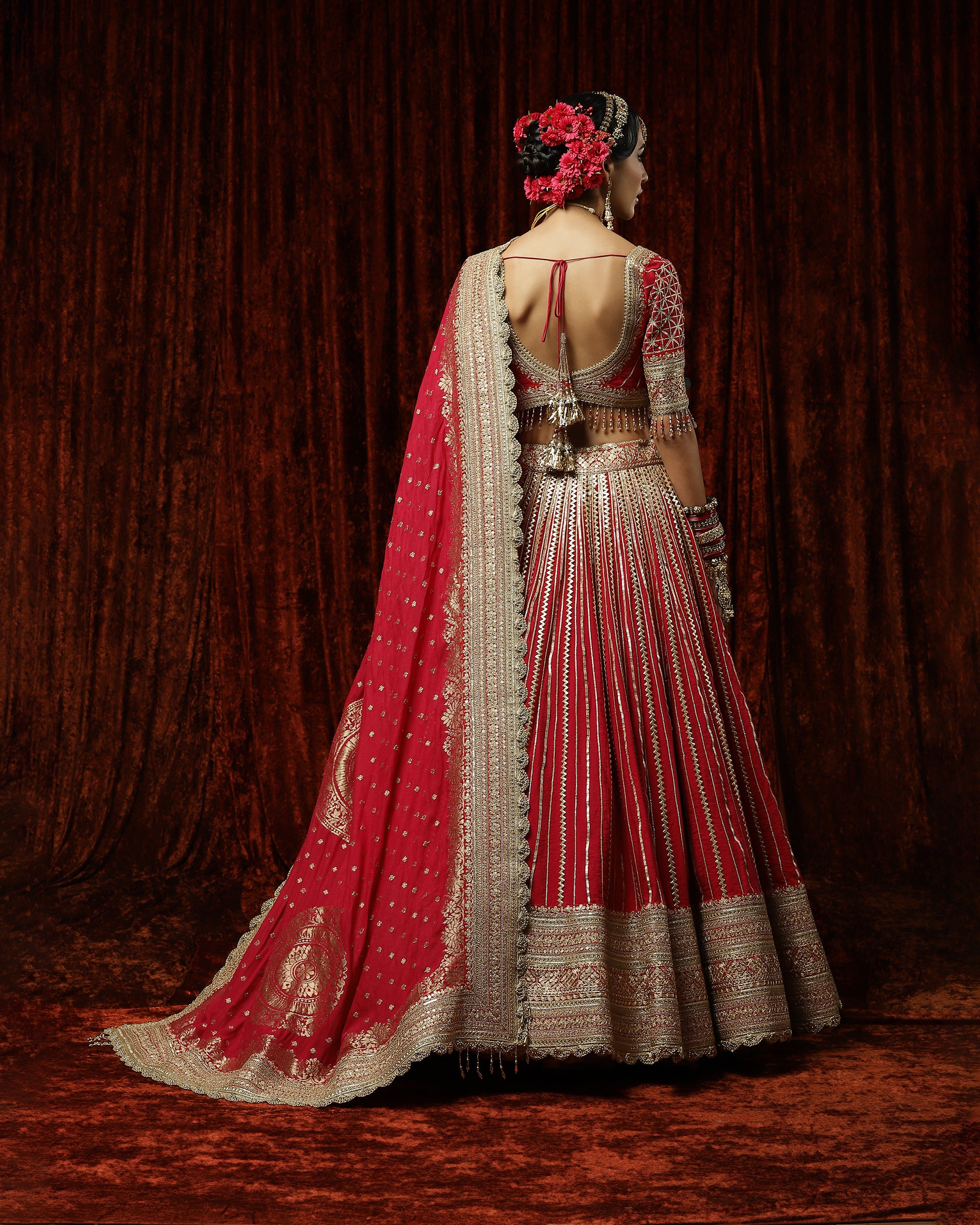 Musk Rose lehenga set