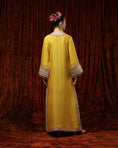 Load image into Gallery viewer, Lomon Yellow & Rani Pink Kurta Kaftan
