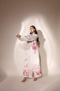 Load image into Gallery viewer, Ivory And Fushia Embroidery Coord Set
