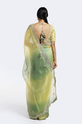 Load image into Gallery viewer, Gold Cutdana Gradient Saree
