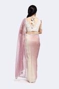 Load image into Gallery viewer, Cutout Organza Saree
