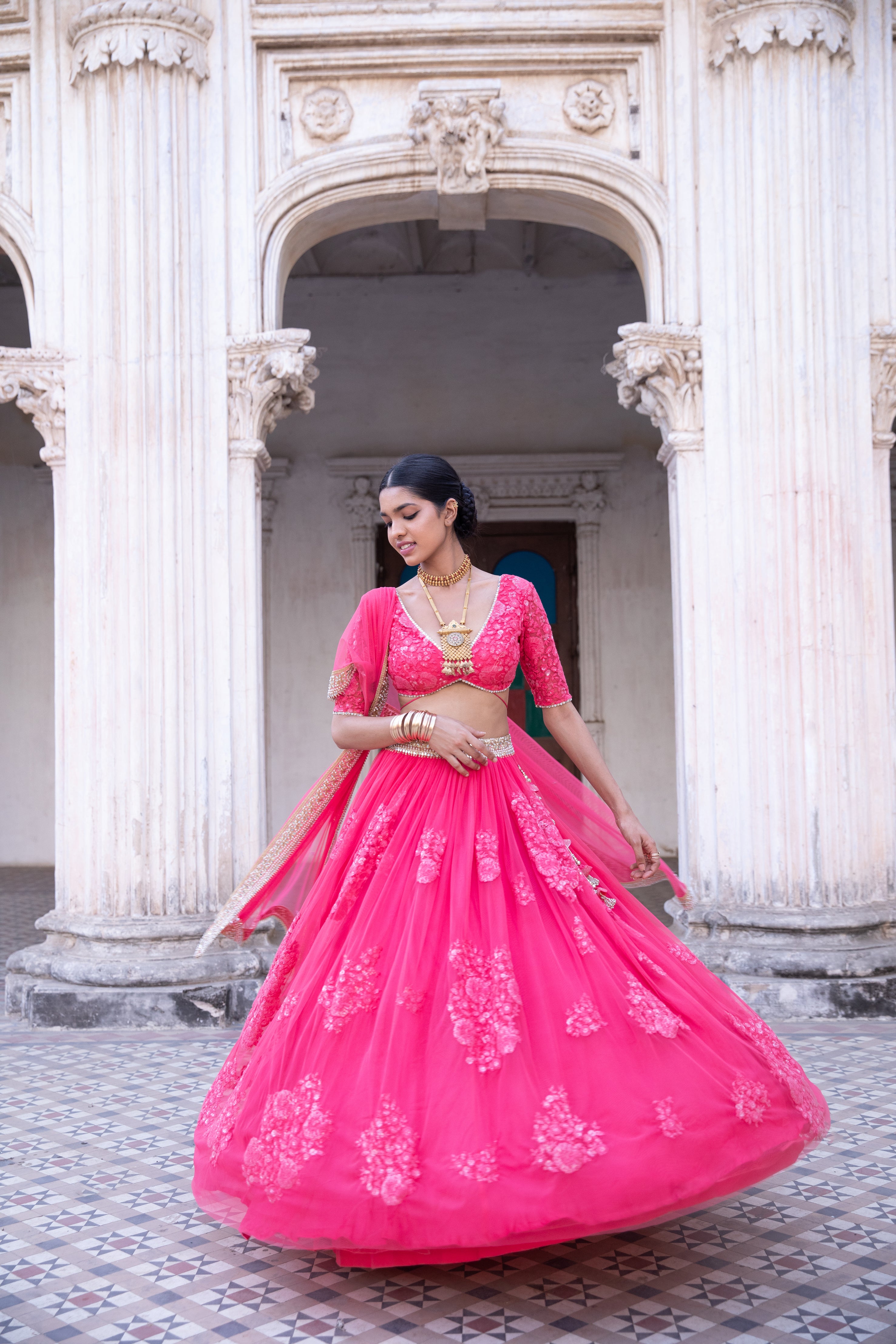 Lehenga Blouse Dupatta