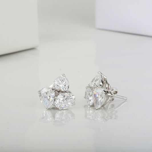 Hear, Pear and Oval Shaped Solitaire Tops