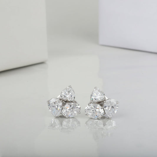 Hear, Pear and Oval Shaped Solitaire Tops