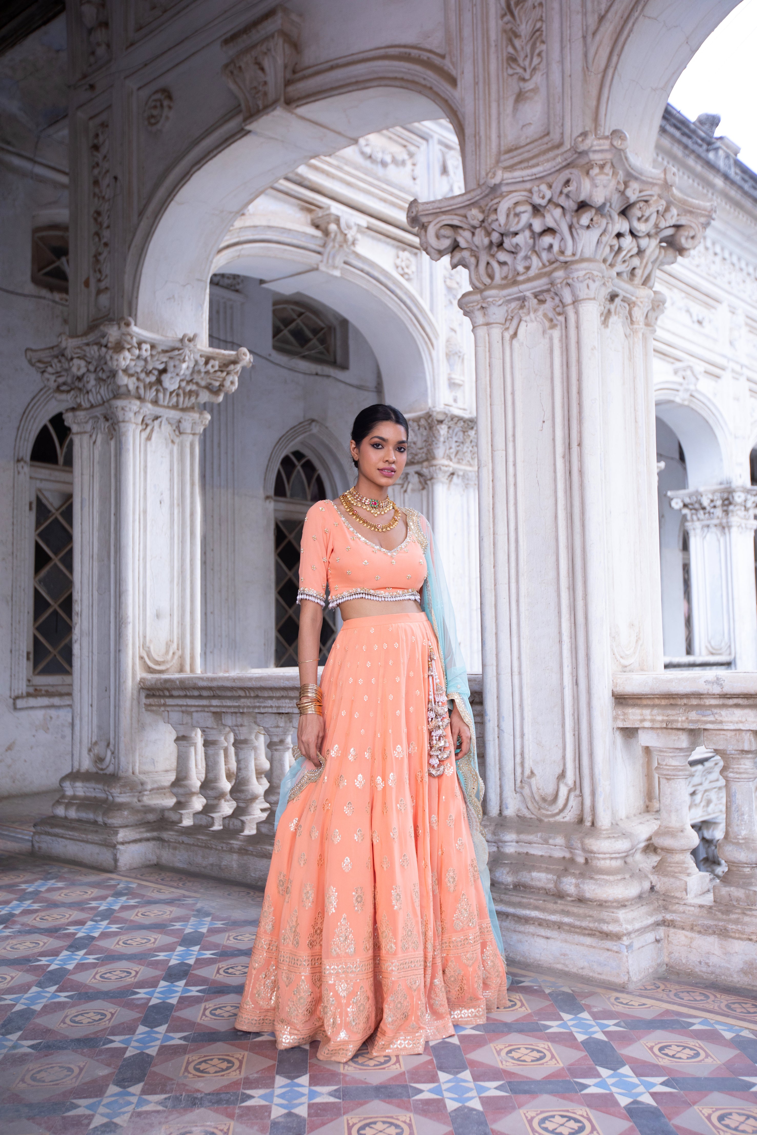 Lehenga Blouse Dupatta