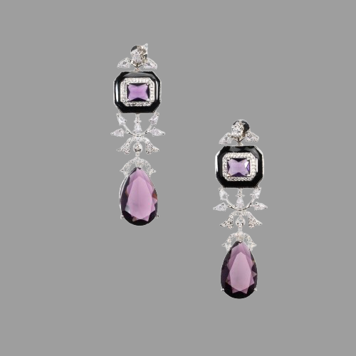 Amethyst Cascade Drops