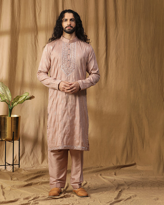 Rose Rooh Embroidery Kurta Set