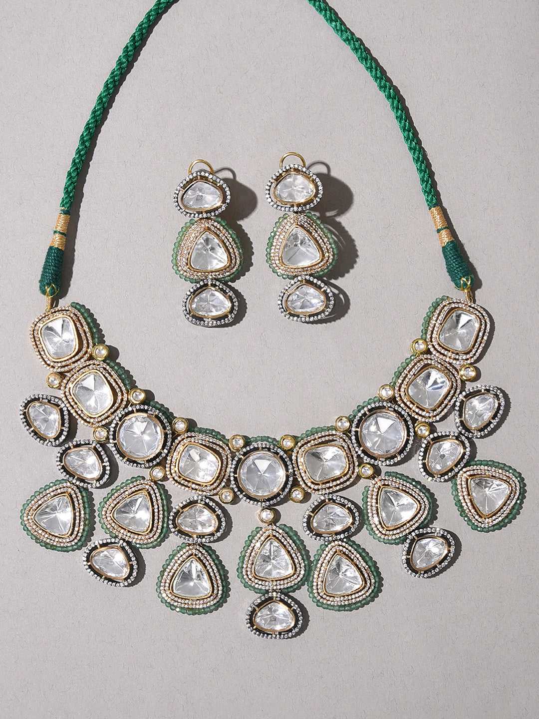 Polki Bridal Necklace Set