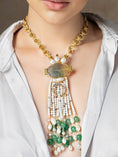 Load image into Gallery viewer, Gold Tone Tassled Bespoke Necklace
