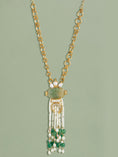 Load image into Gallery viewer, Gold Tone Tassled Bespoke Necklace
