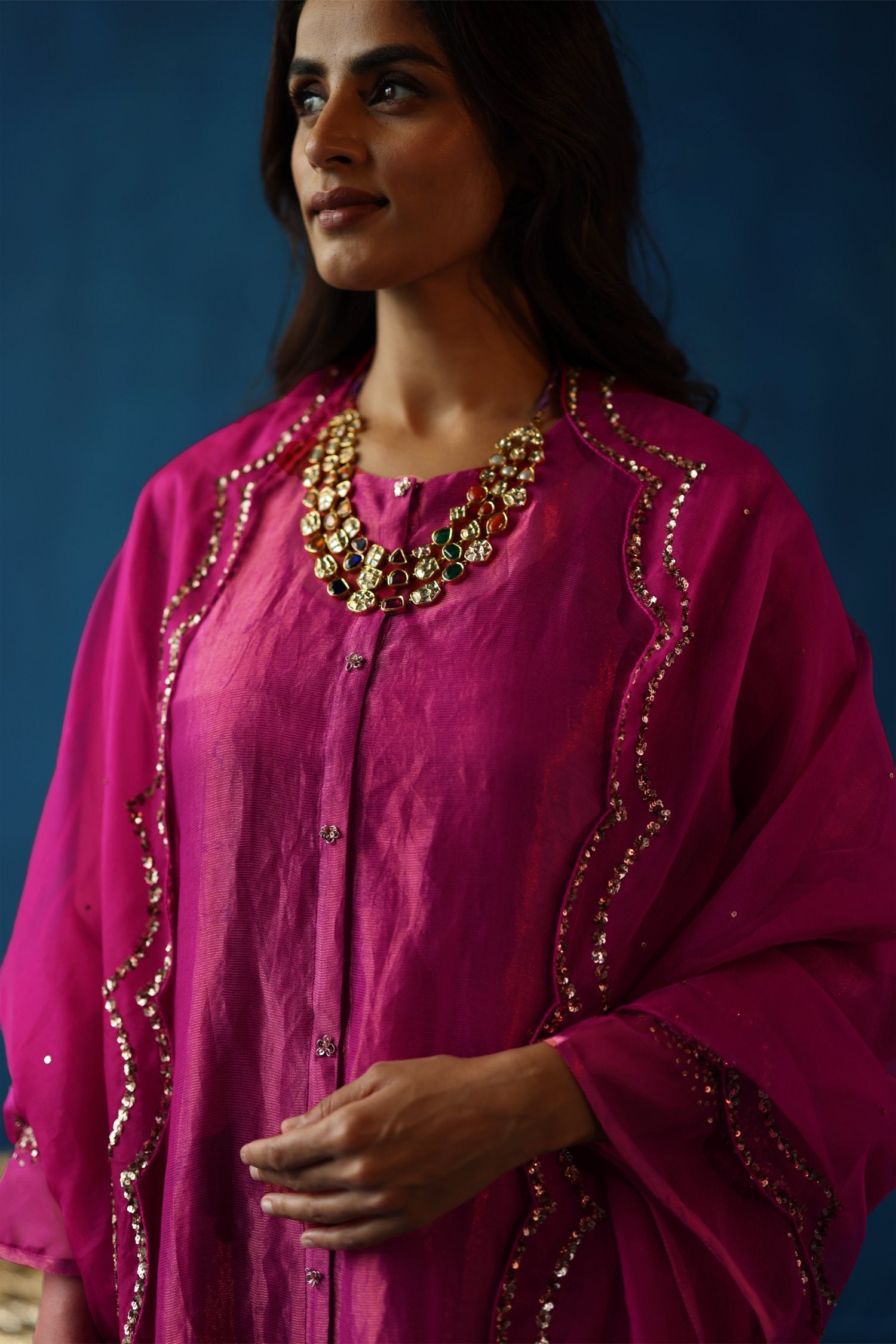 Kala Khatta Kurta Set