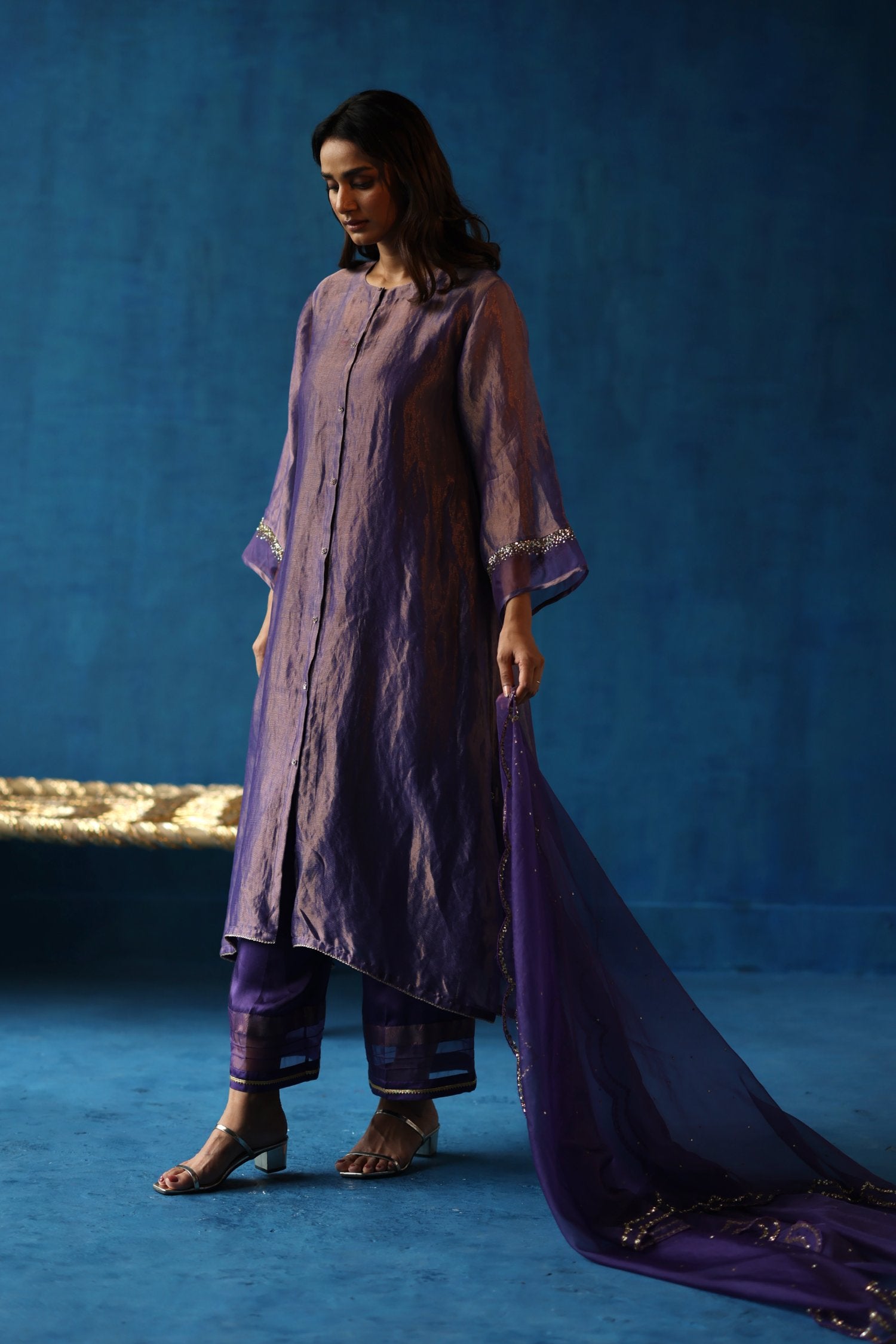 Kala Khatta Kurta Set