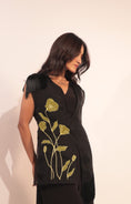 Load image into Gallery viewer, Black Applique Jumpsuit
