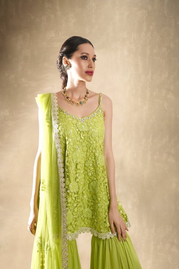 Kurta Gharara Dupatta