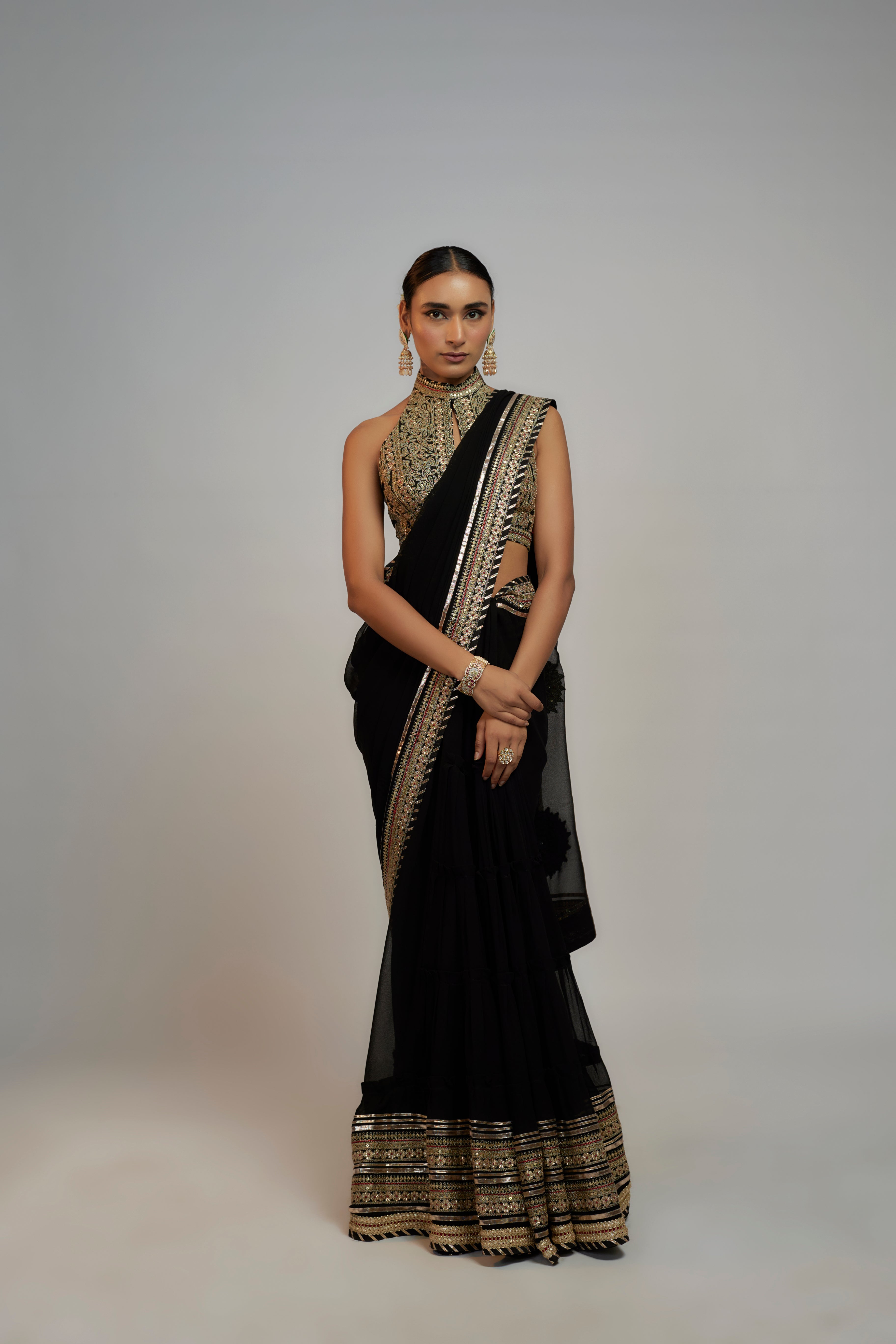 Golconda Rida Saree Set