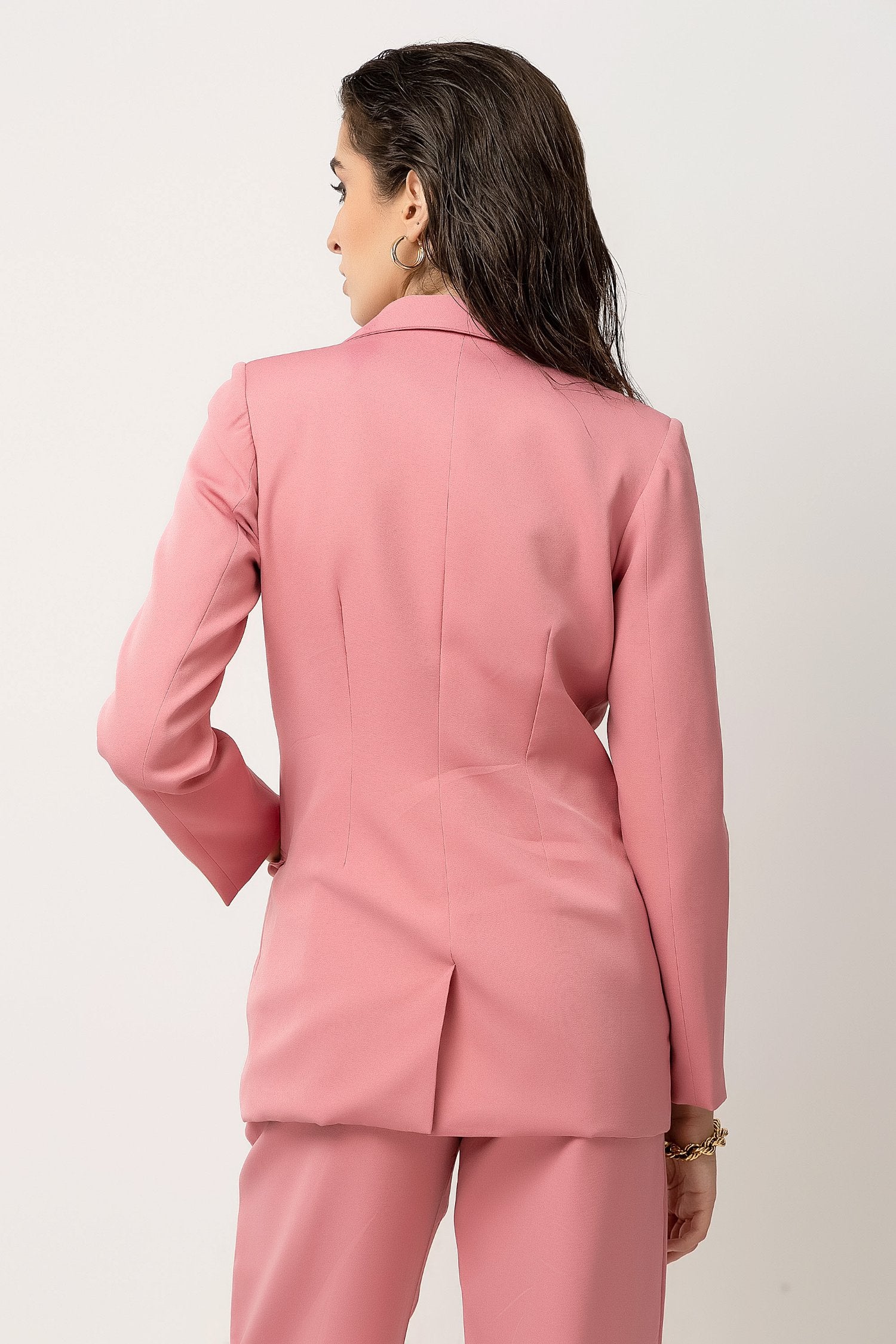 Bella Bespoke Pink Blazer