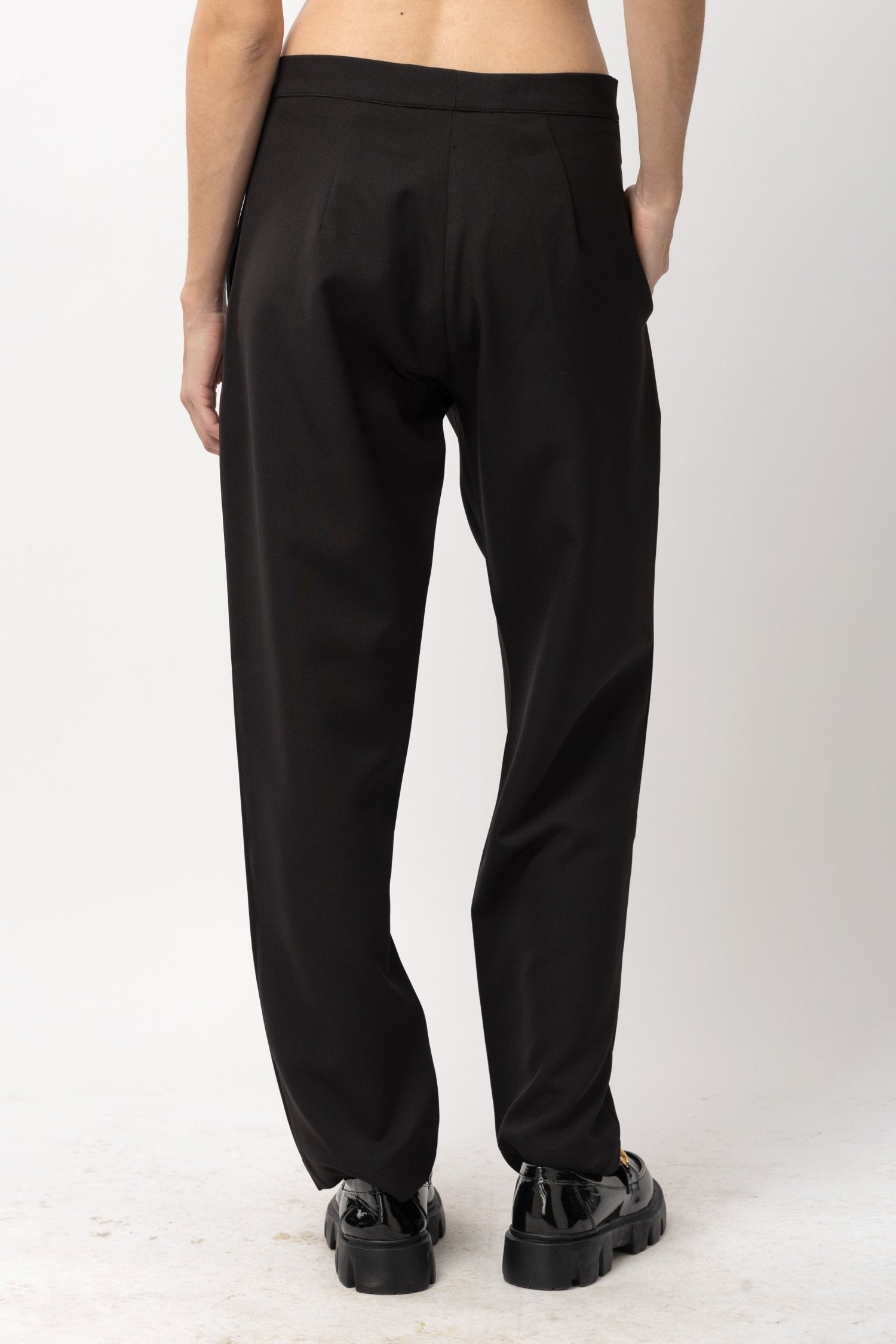 Black Precision Black Trouser