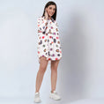 Load image into Gallery viewer, Multicolour Evil Eye Print Shirt Dress
