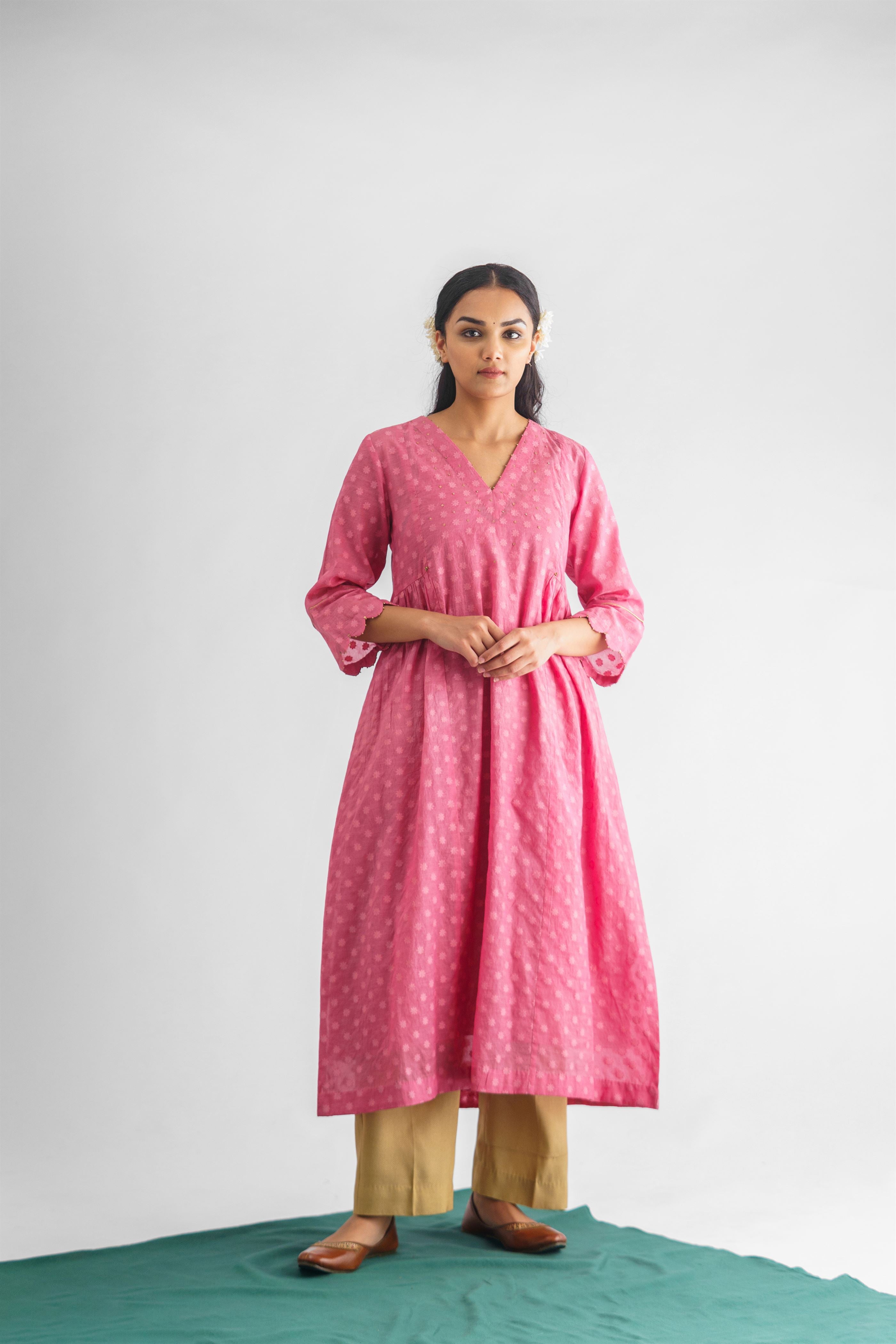 Madhurima Kurta With Pant And Dupatta (Set Of 3)