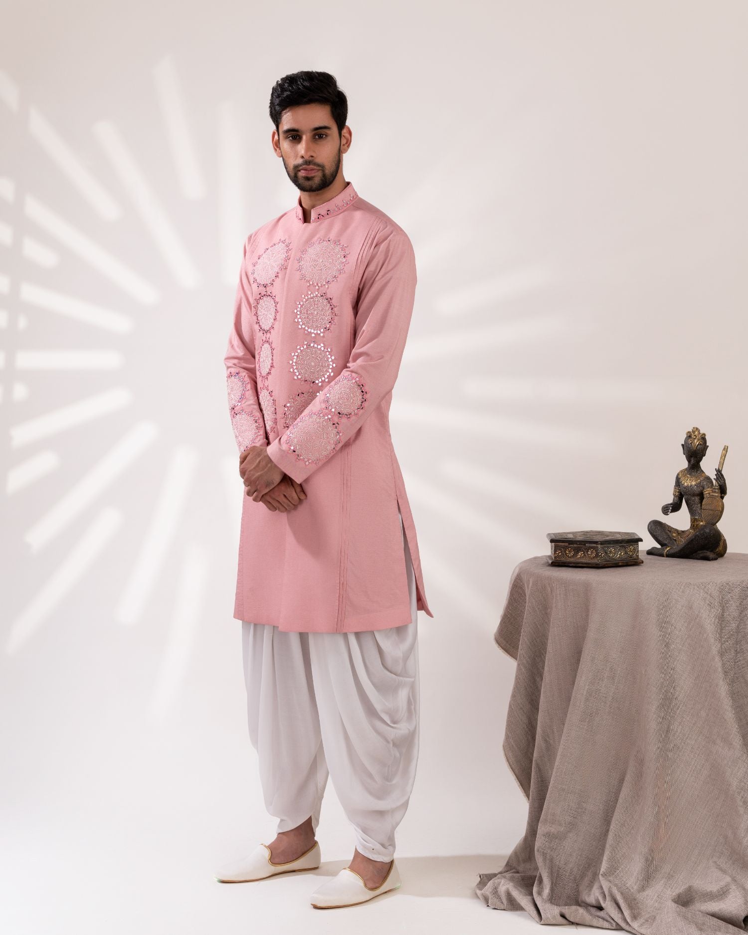 Kurta with Cowl pant