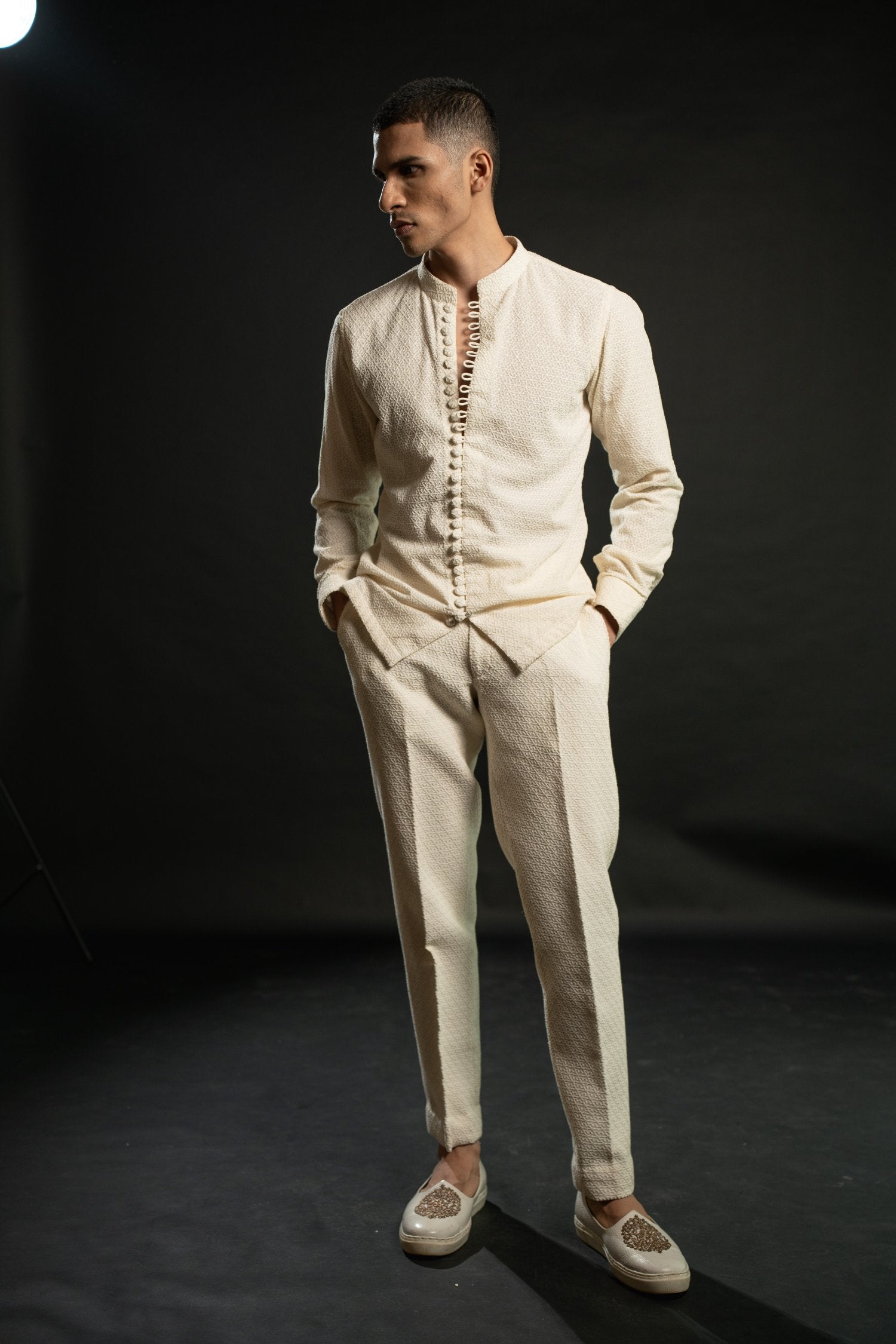 Ivory Jacket Tonal Set