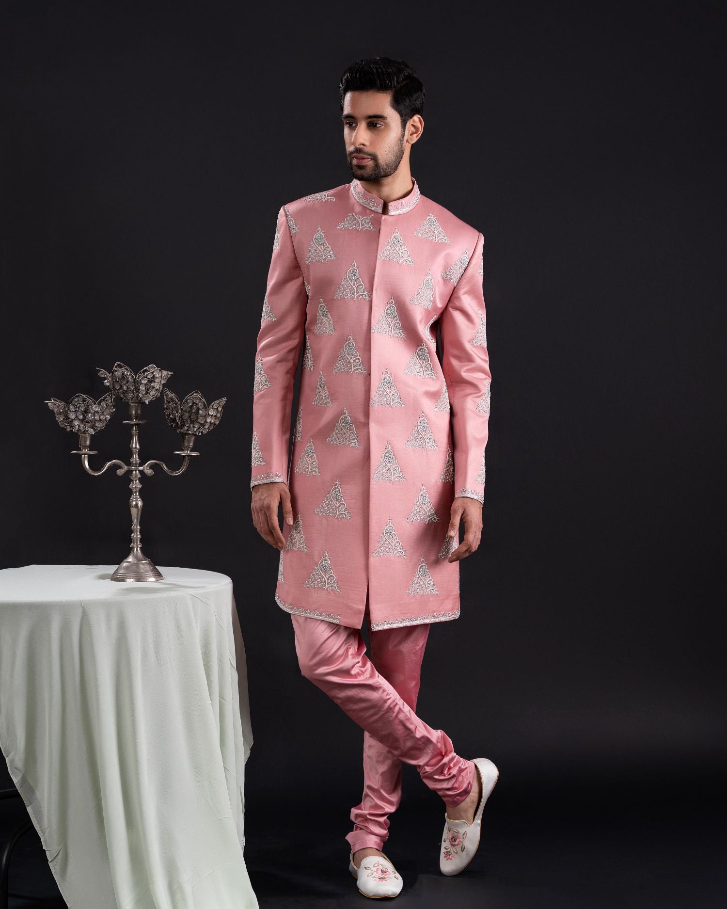 Sherwani with Chudi Pant