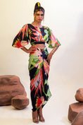 Load image into Gallery viewer, Drape Blouse & Drape Skirt Set
