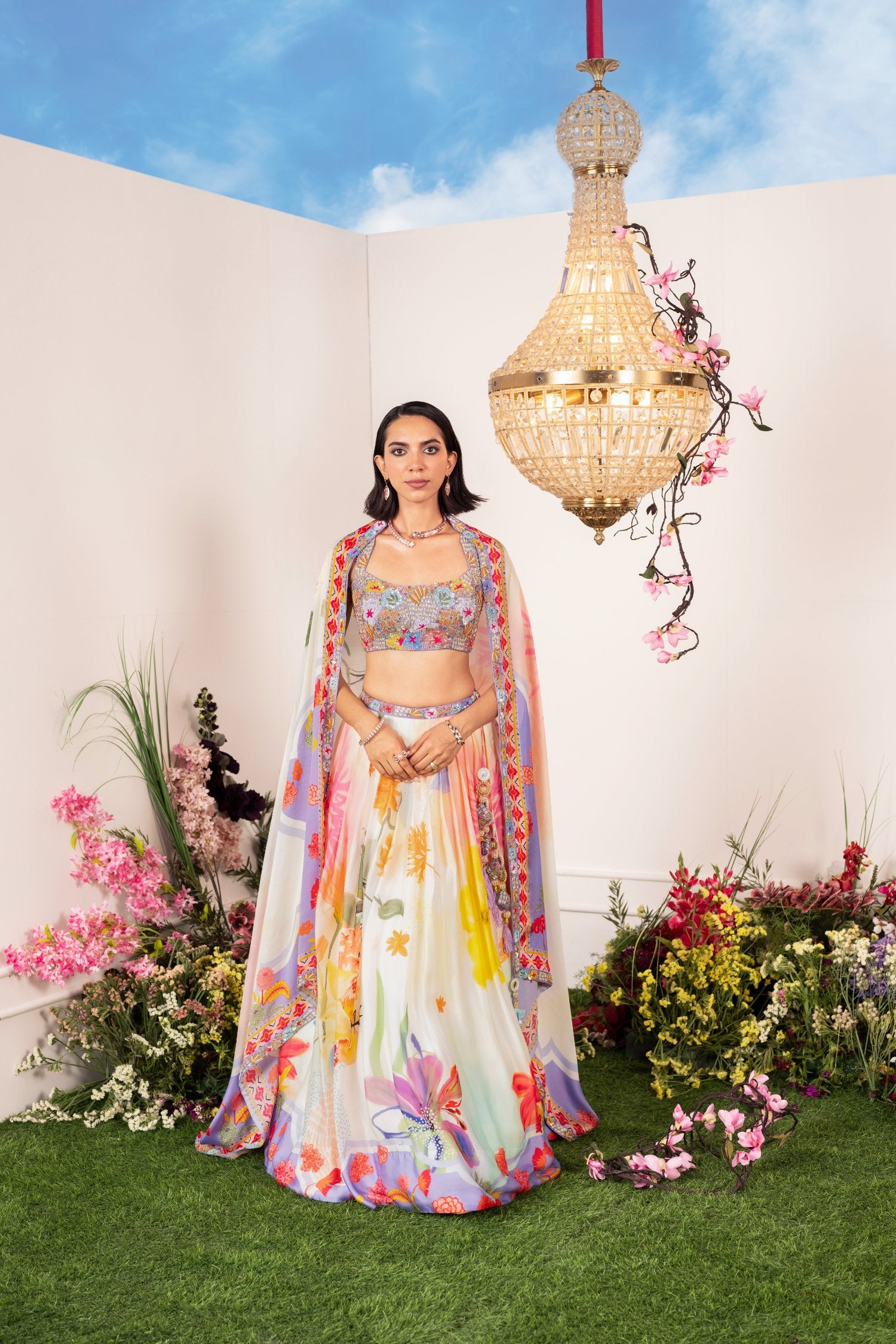 Bloom Lehenga Set