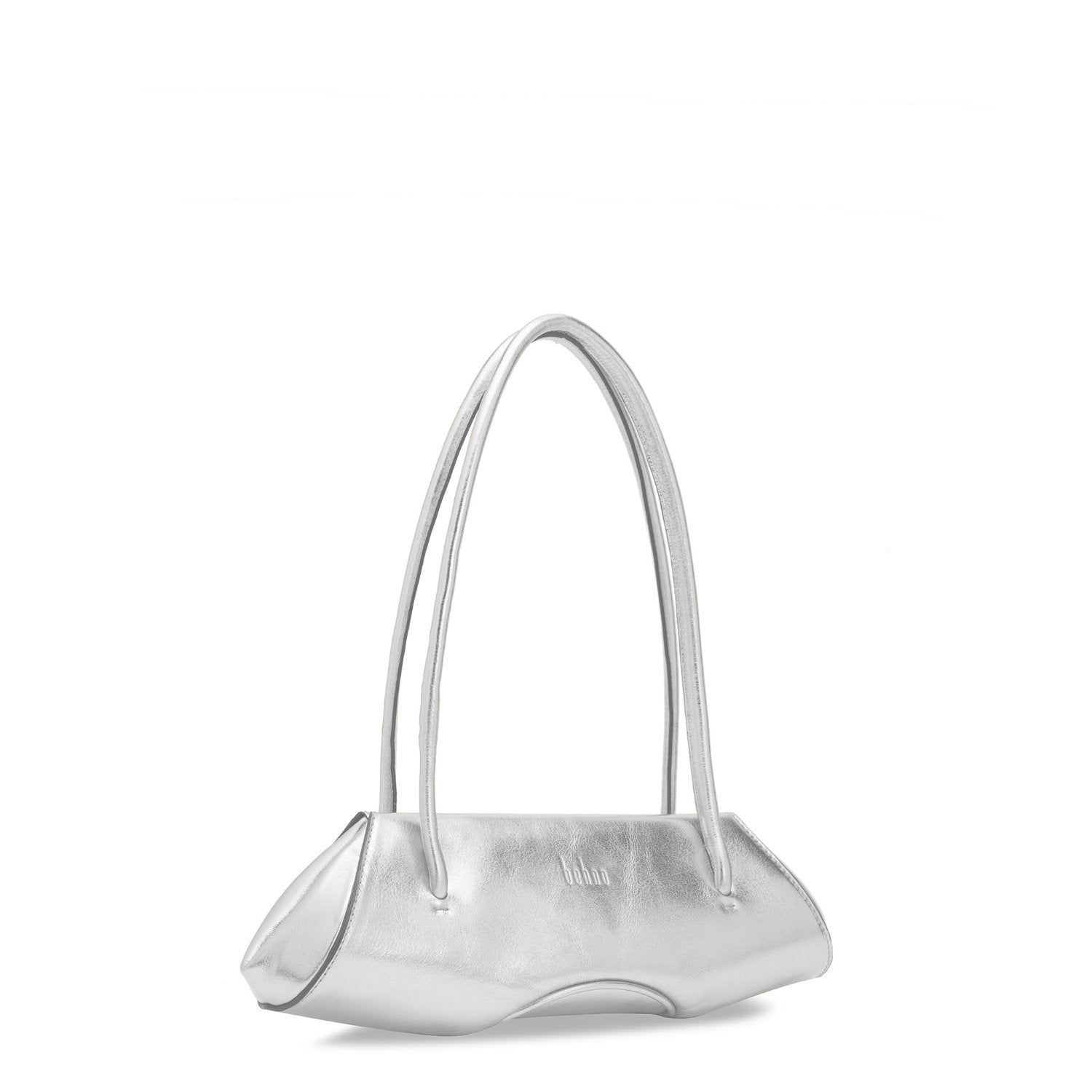 Elizabeth Baguette Mini Metallic - Silver