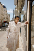 Load image into Gallery viewer, White & Gold Sherwani
