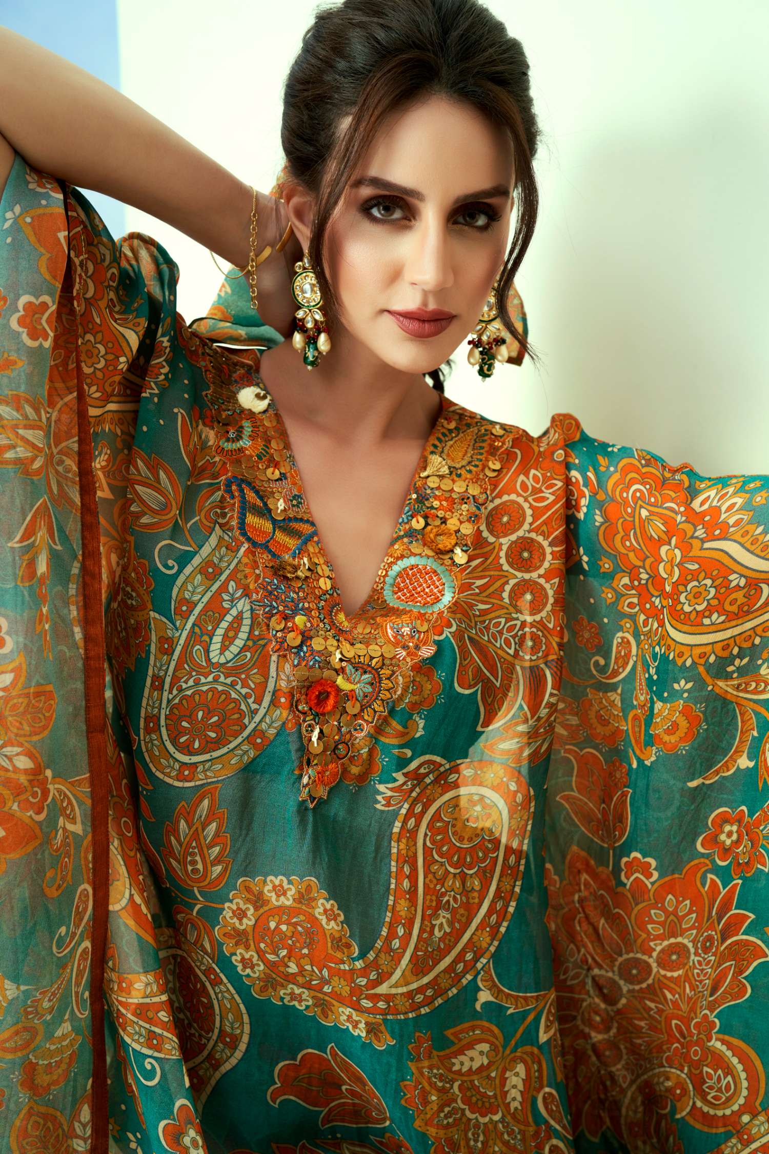 Kaftan Sharara Set