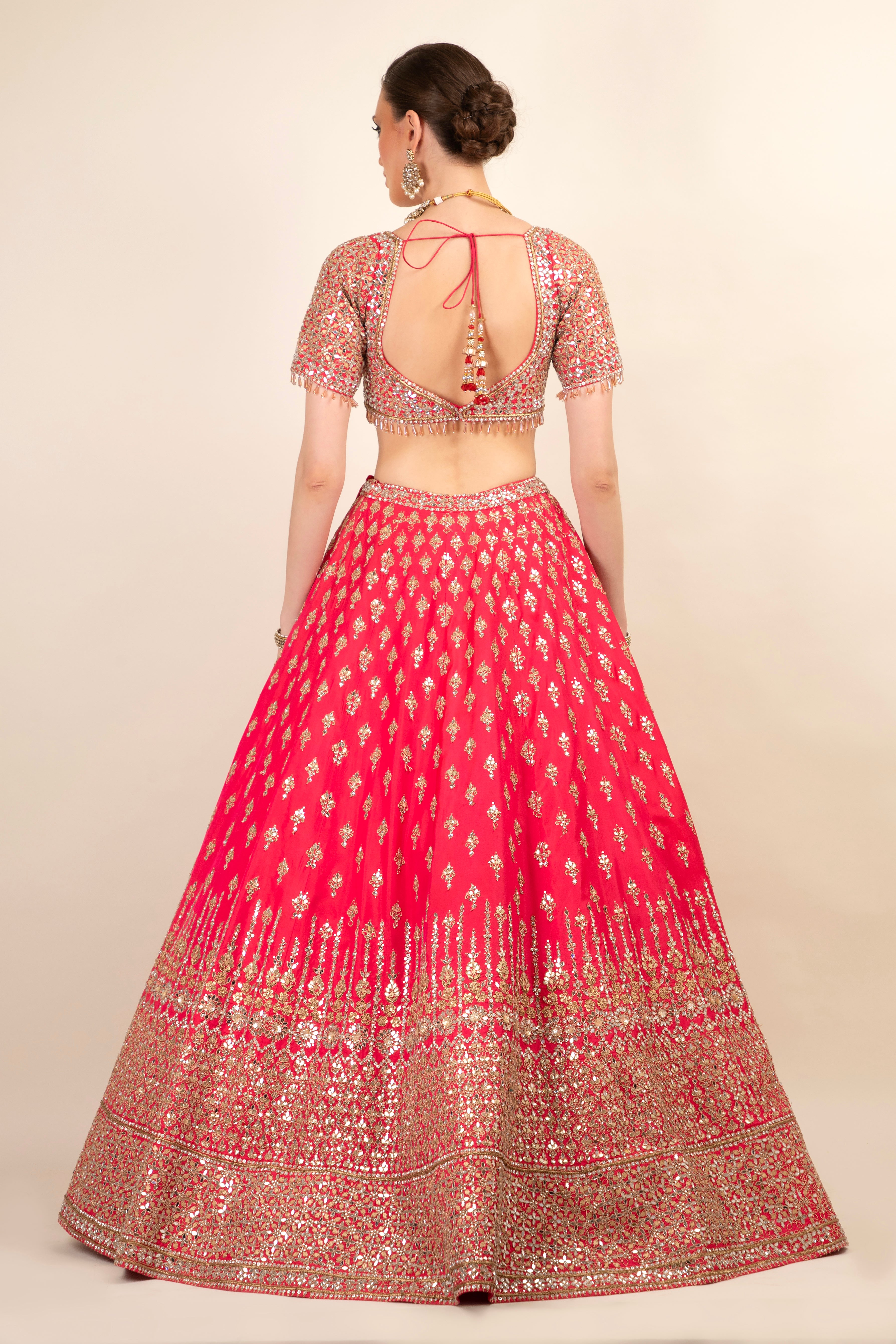 Lehenga With Choli & Dupatta