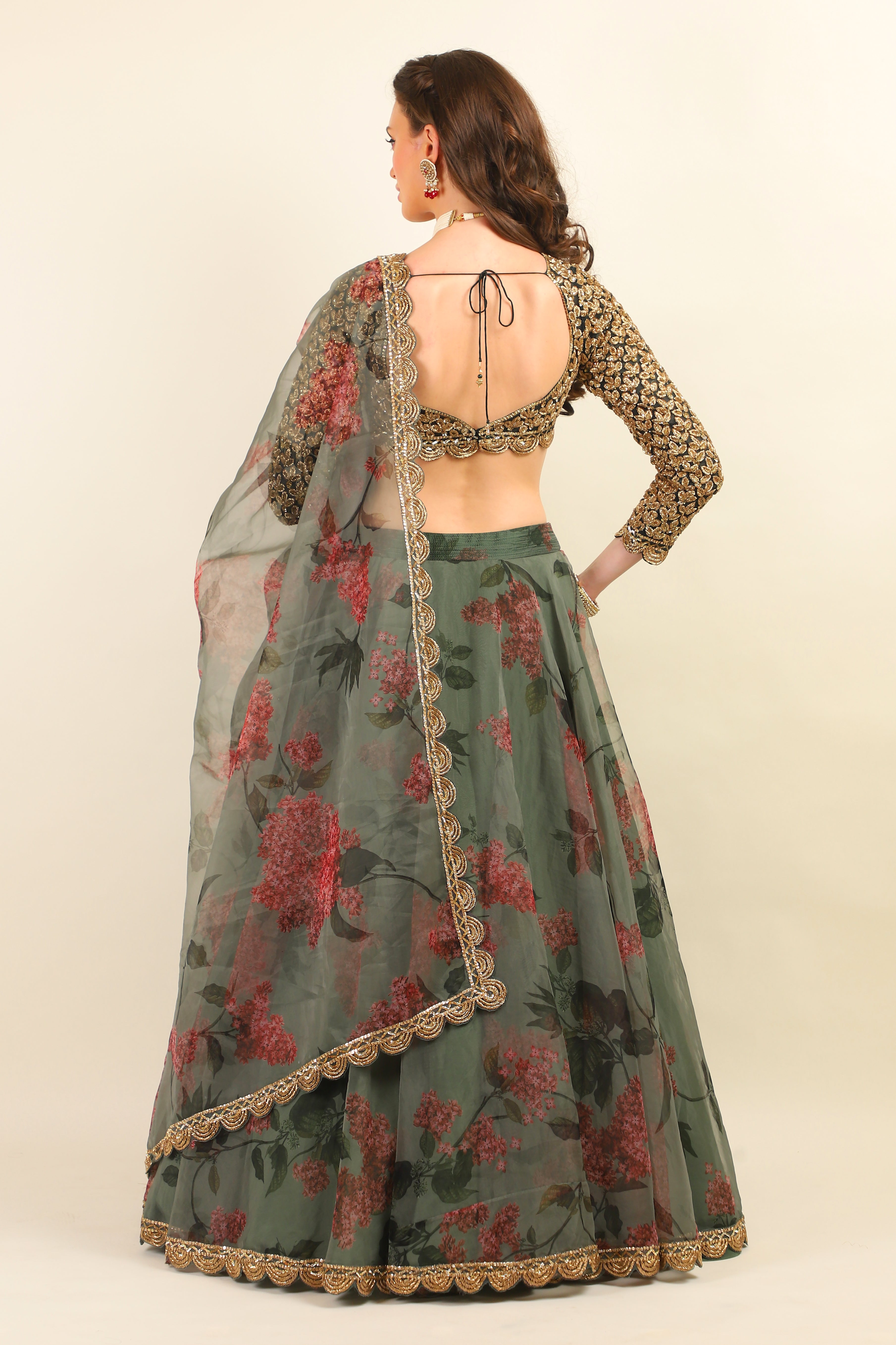 Lehenga With Choli & Dupatta